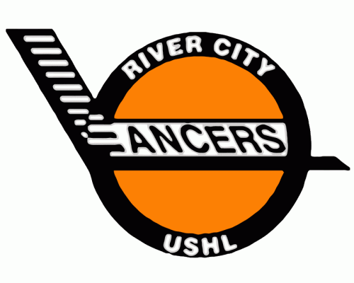 Omaha Lancers 2002 03-2003 04 Primary Logo vinyl decal